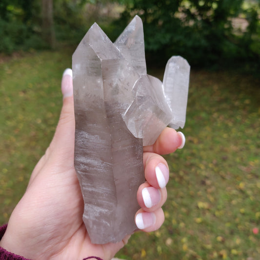 Lemurian Smoky Quartz Point (#11) - Simply Affinity