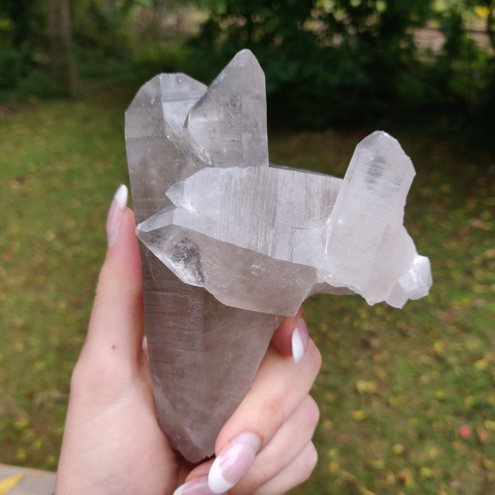 Lemurian Smoky Quartz Point (#11) - Simply Affinity