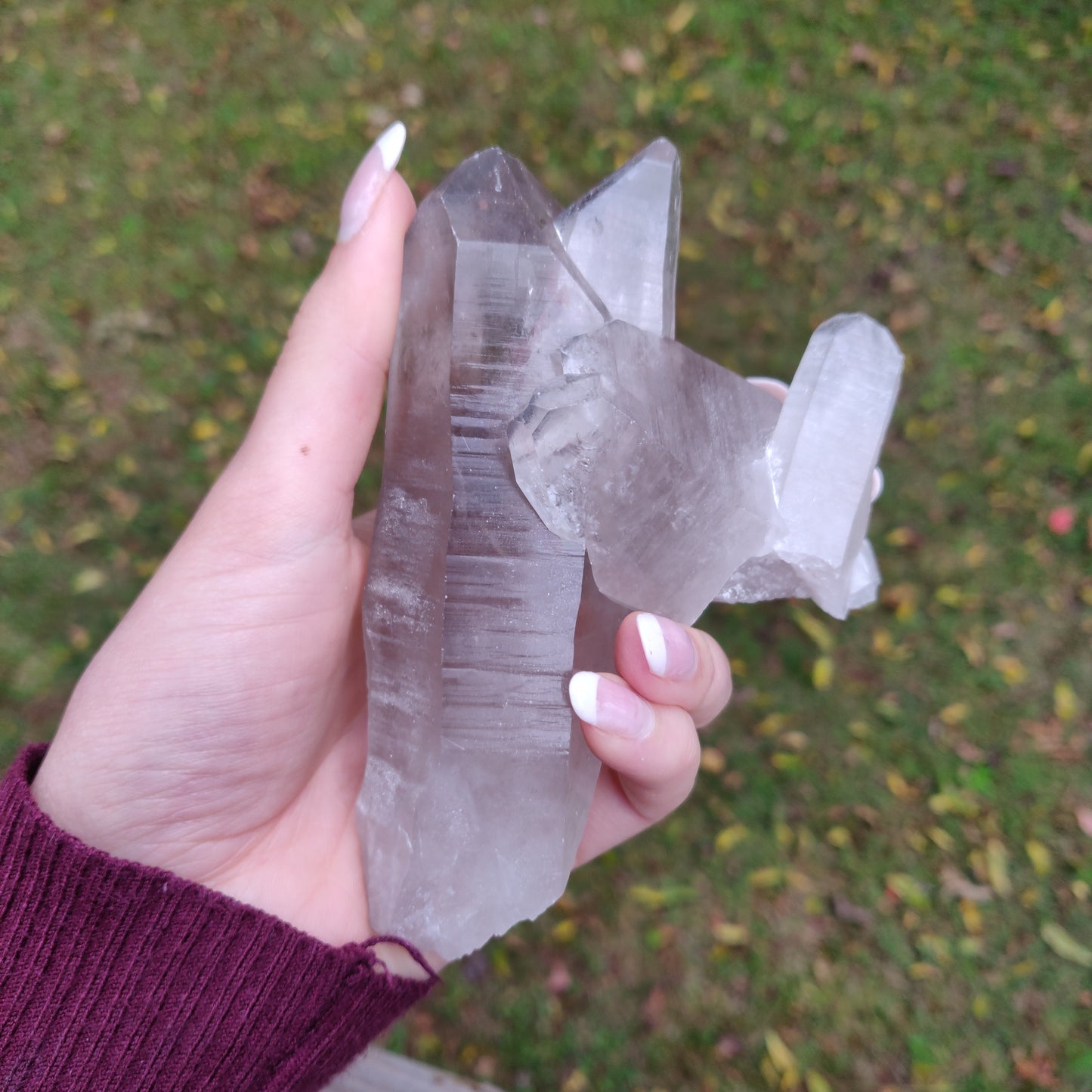 Lemurian Smoky Quartz Point (#11) - Simply Affinity