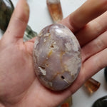 Flower Agate Palm Stone (#54) - Simply Affinity