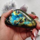 Labradorite Palm Stone (#266) - Simply Affinity