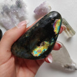 Labradorite Palm Stone (#266) - Simply Affinity