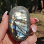 Labradorite Palm Stone (#186) - Simply Affinity