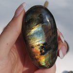 Labradorite Palm Stone (#265) - Simply Affinity