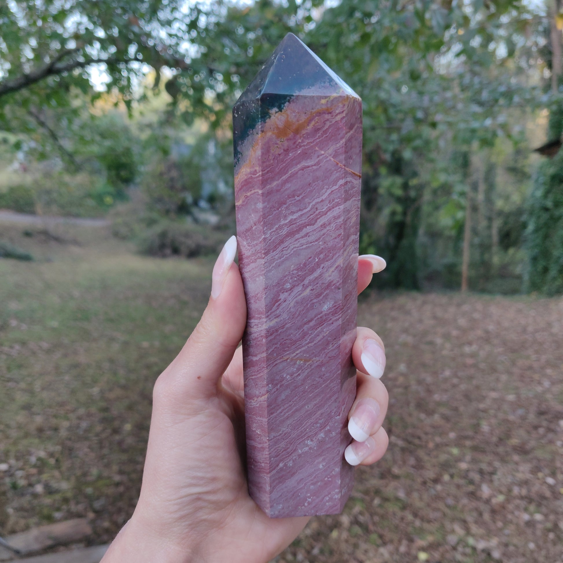 Rainbow Spirit Jasper Tower (#6) - Simply Affinity