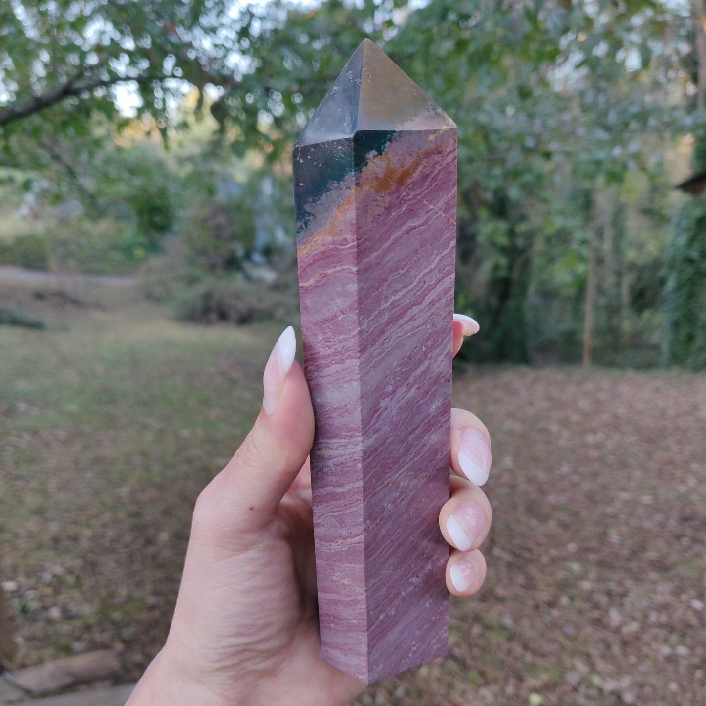 Rainbow Spirit Jasper Tower (#6) - Simply Affinity