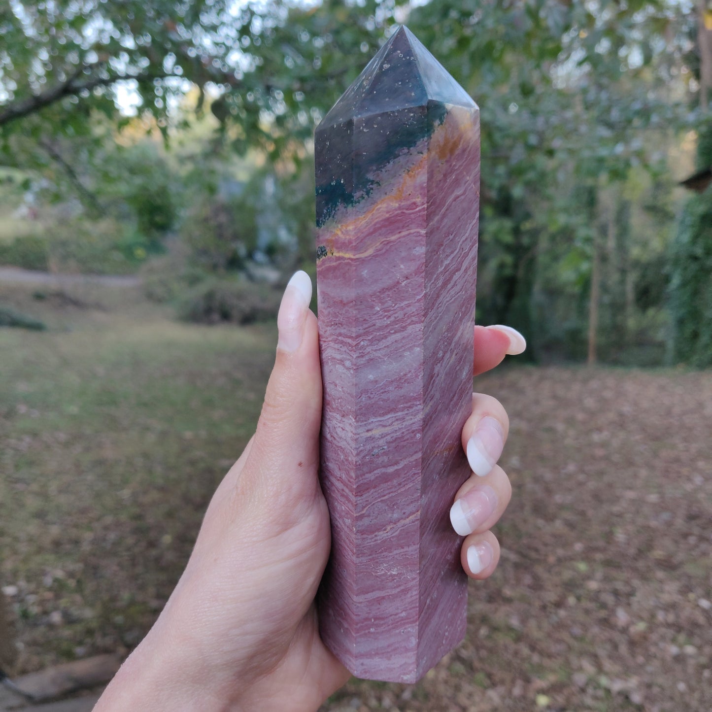 Rainbow Spirit Jasper Tower (#6) - Simply Affinity