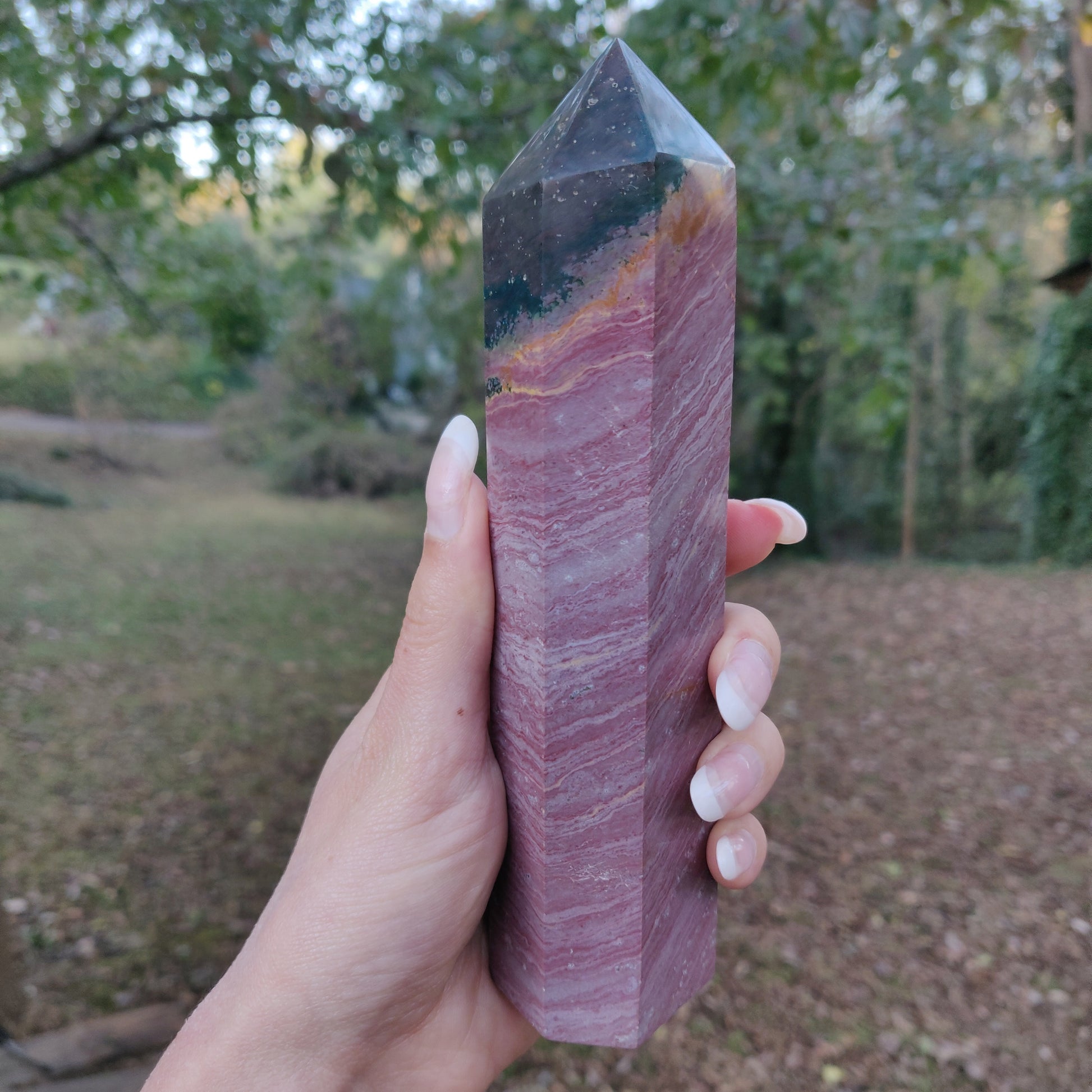 Rainbow Spirit Jasper Tower (#6) - Simply Affinity