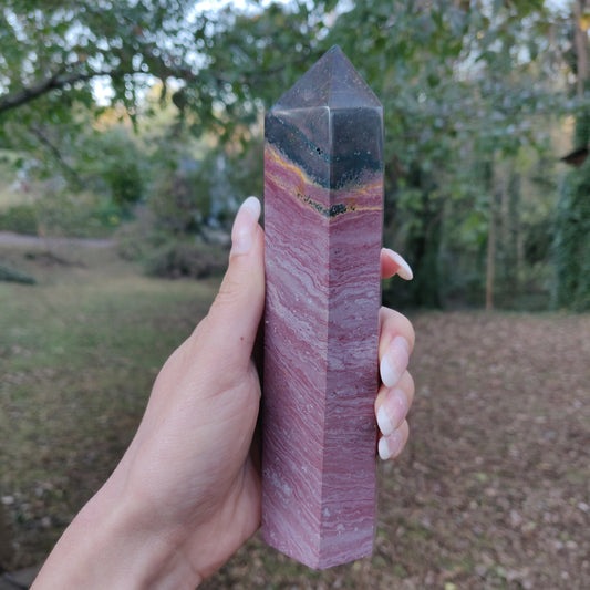 Rainbow Spirit Jasper Tower (#6) - Simply Affinity