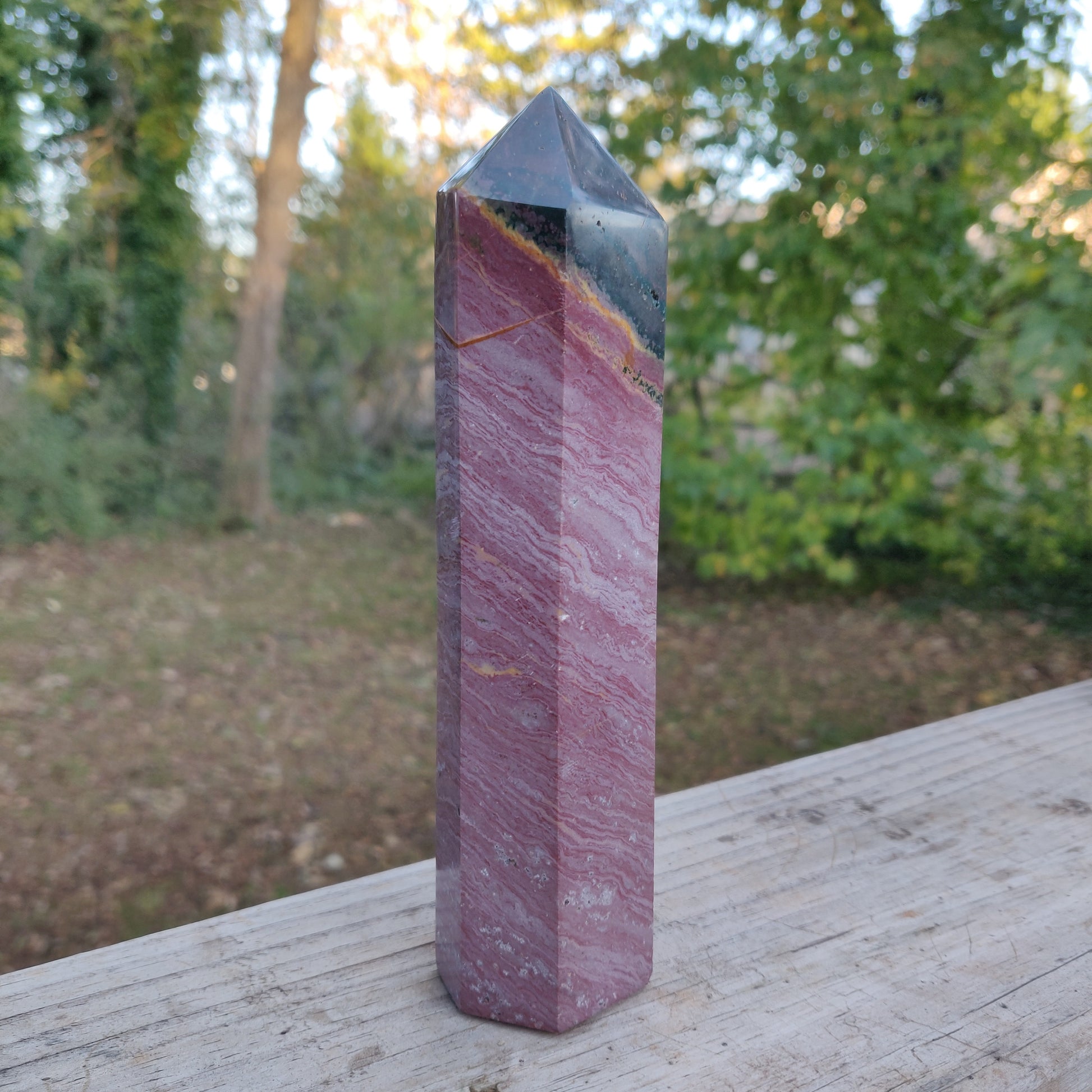 Rainbow Spirit Jasper Tower (#6) - Simply Affinity