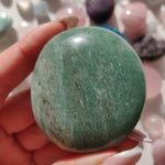 Green Aventurine Palm Stone (#3) - Simply Affinity