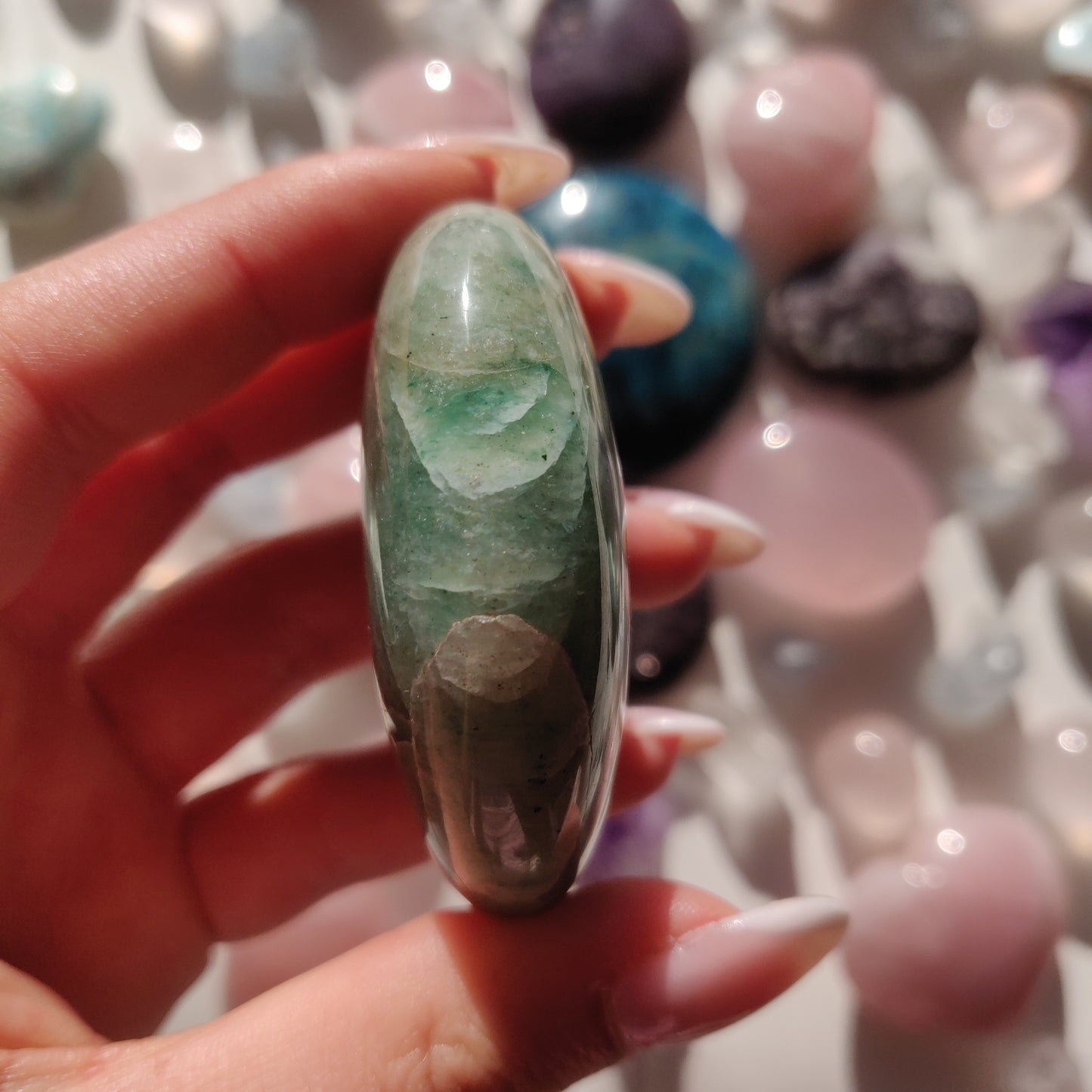 Green Aventurine Palm Stone (#4) - Simply Affinity