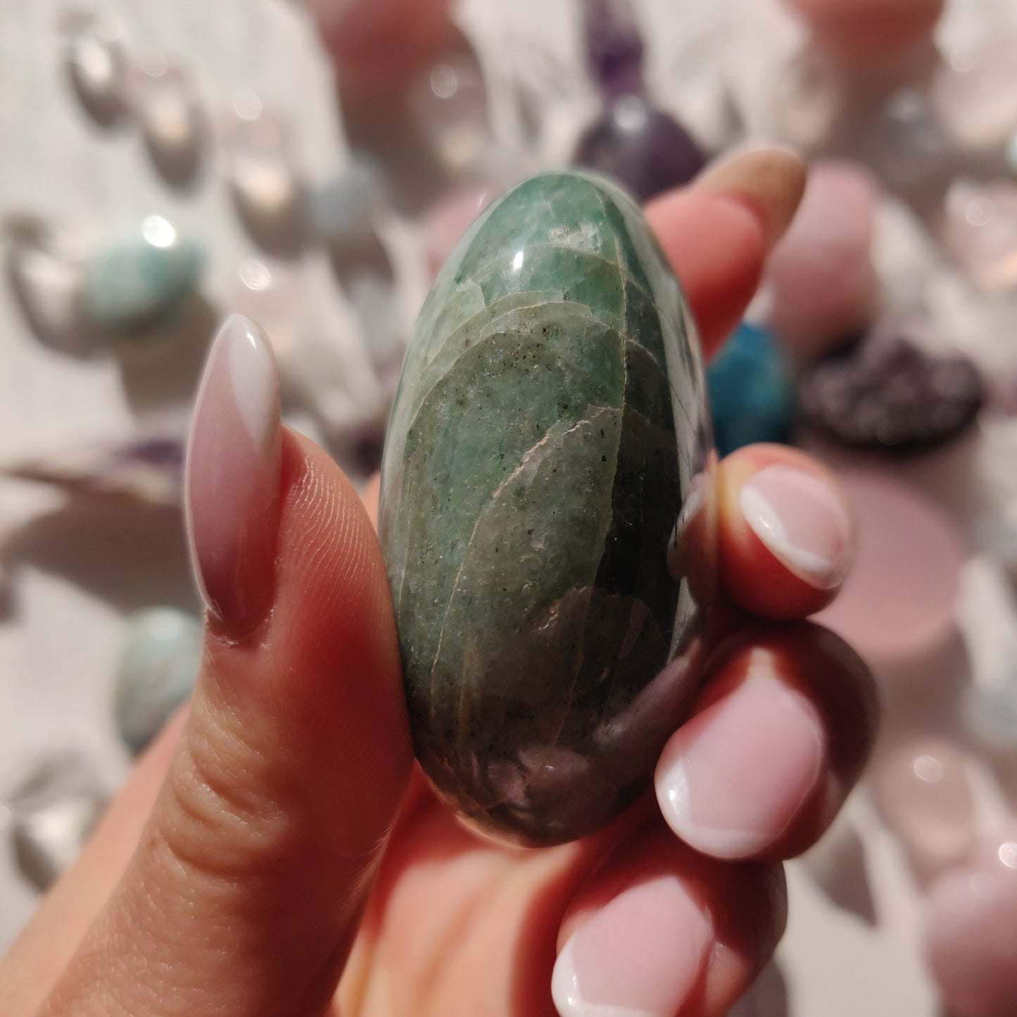 Green Aventurine Palm Stone (#5) - Simply Affinity