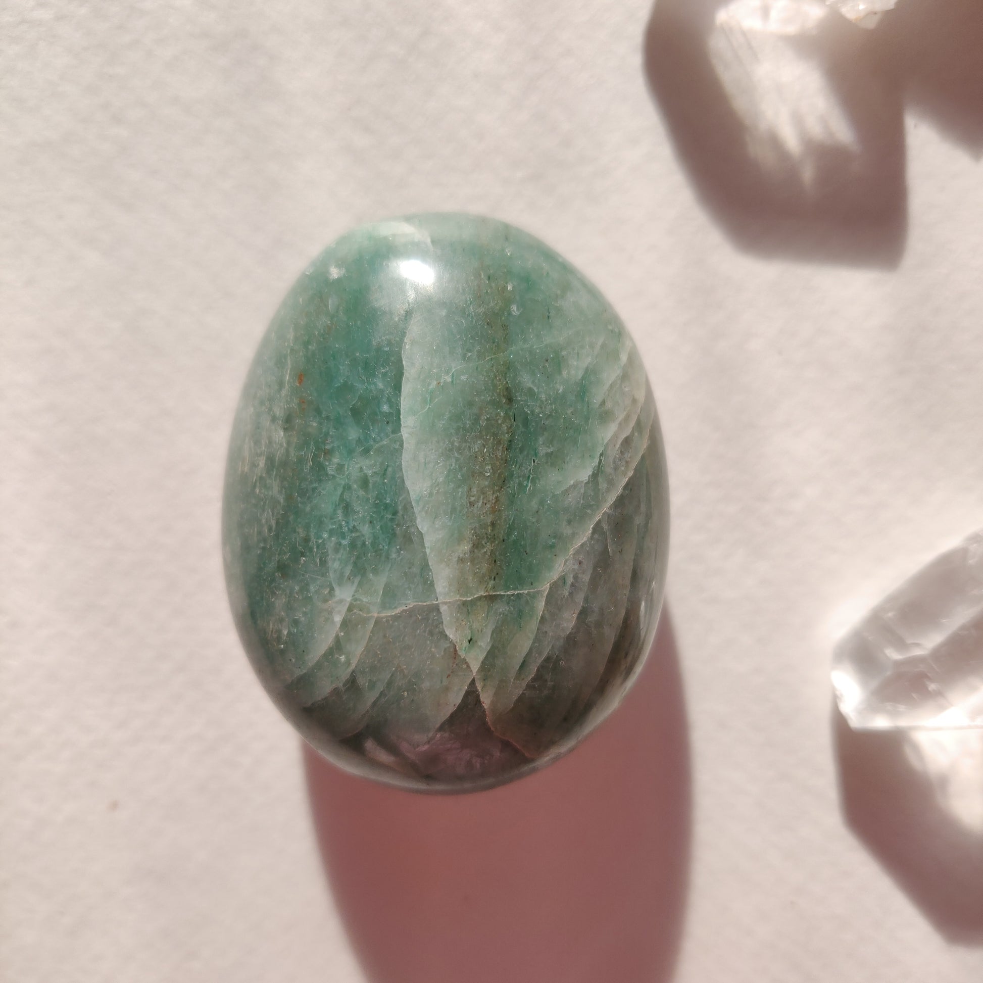 Green Aventurine Palm Stone (#5) - Simply Affinity
