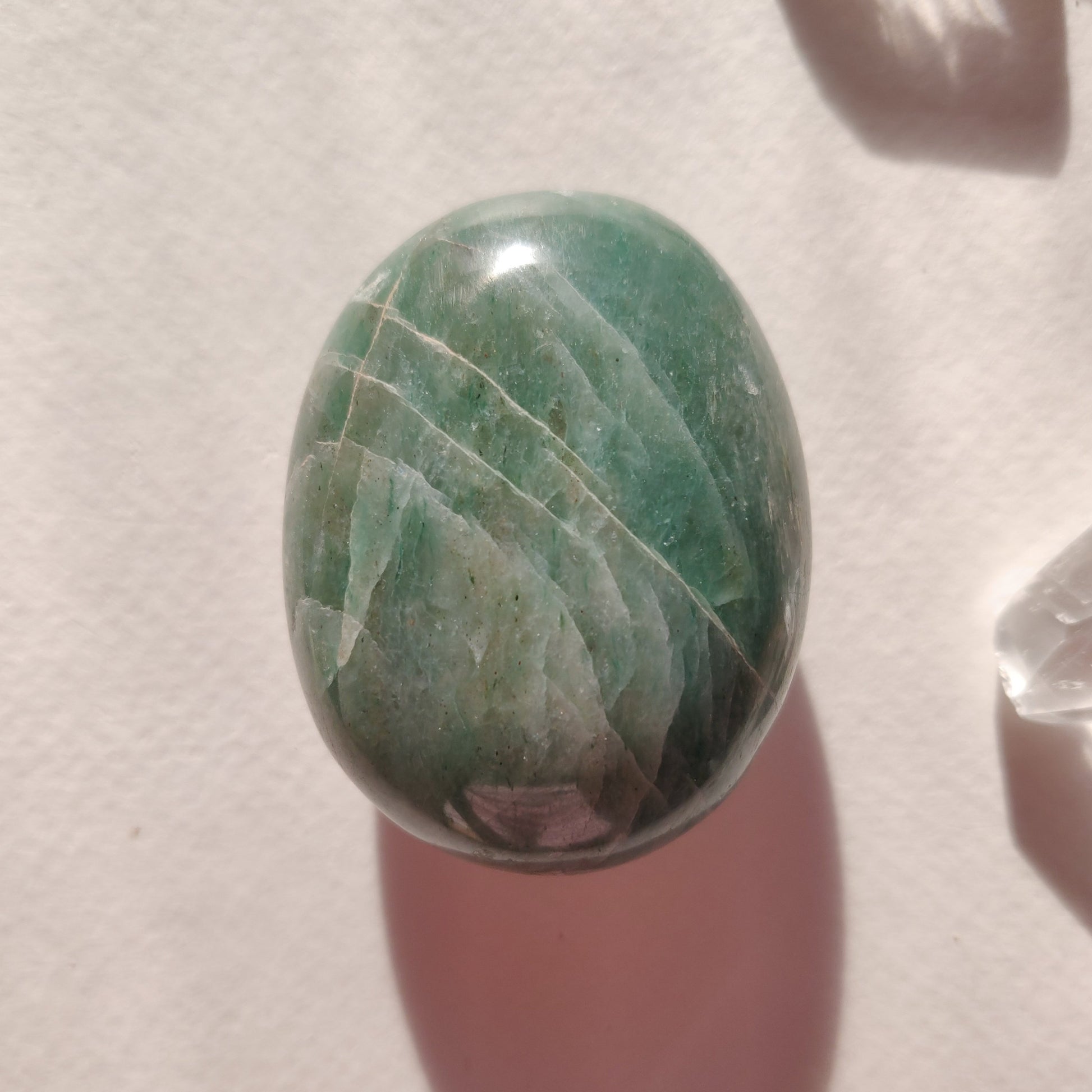 Green Aventurine Palm Stone (#5) - Simply Affinity