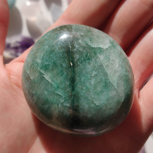 Green Aventurine Palm Stone (#7) - Simply Affinity