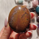 Rainbow Spirit Jasper Palm Stone (#1) - Simply Affinity