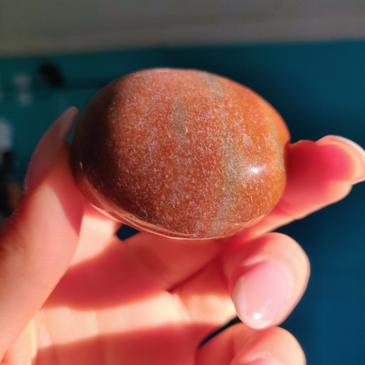 Rainbow Spirit Jasper Palm Stone (#8) - Simply Affinity