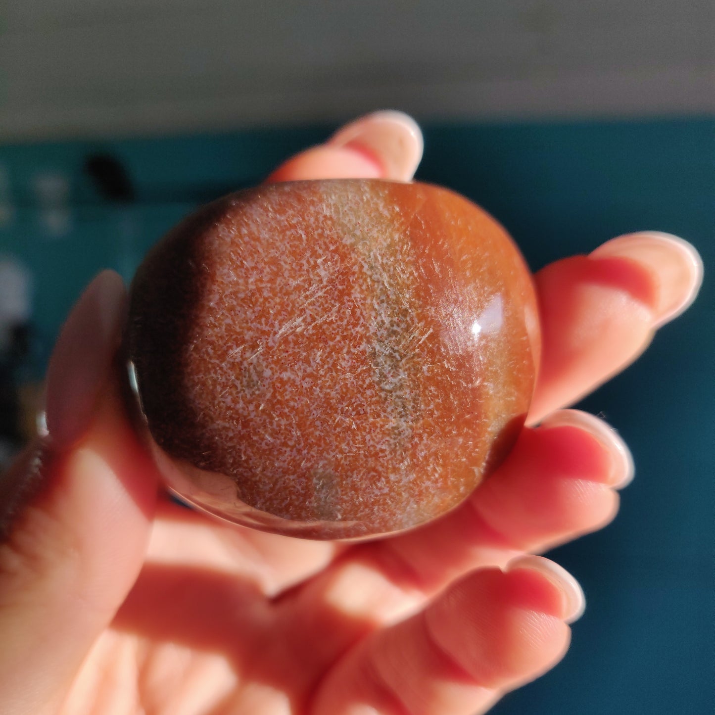 Rainbow Spirit Jasper Palm Stone (#8) - Simply Affinity
