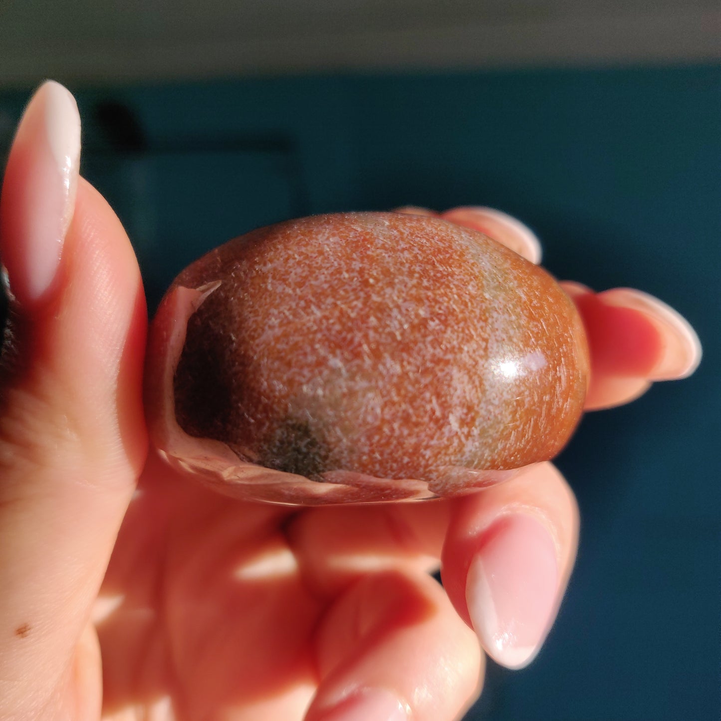 Rainbow Spirit Jasper Palm Stone (#8) - Simply Affinity