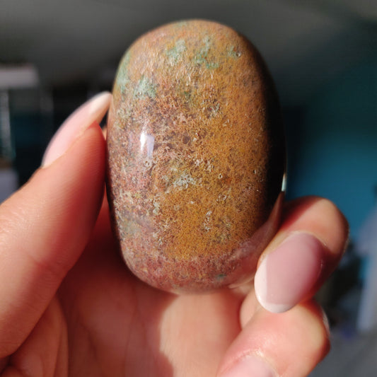 Rainbow Spirit Jasper Palm Stone (#10) - Simply Affinity