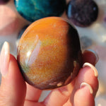 Rainbow Spirit Jasper Palm Stone (#13) - Simply Affinity