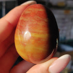 Rainbow Spirit Jasper Egg (#1) - Simply Affinity
