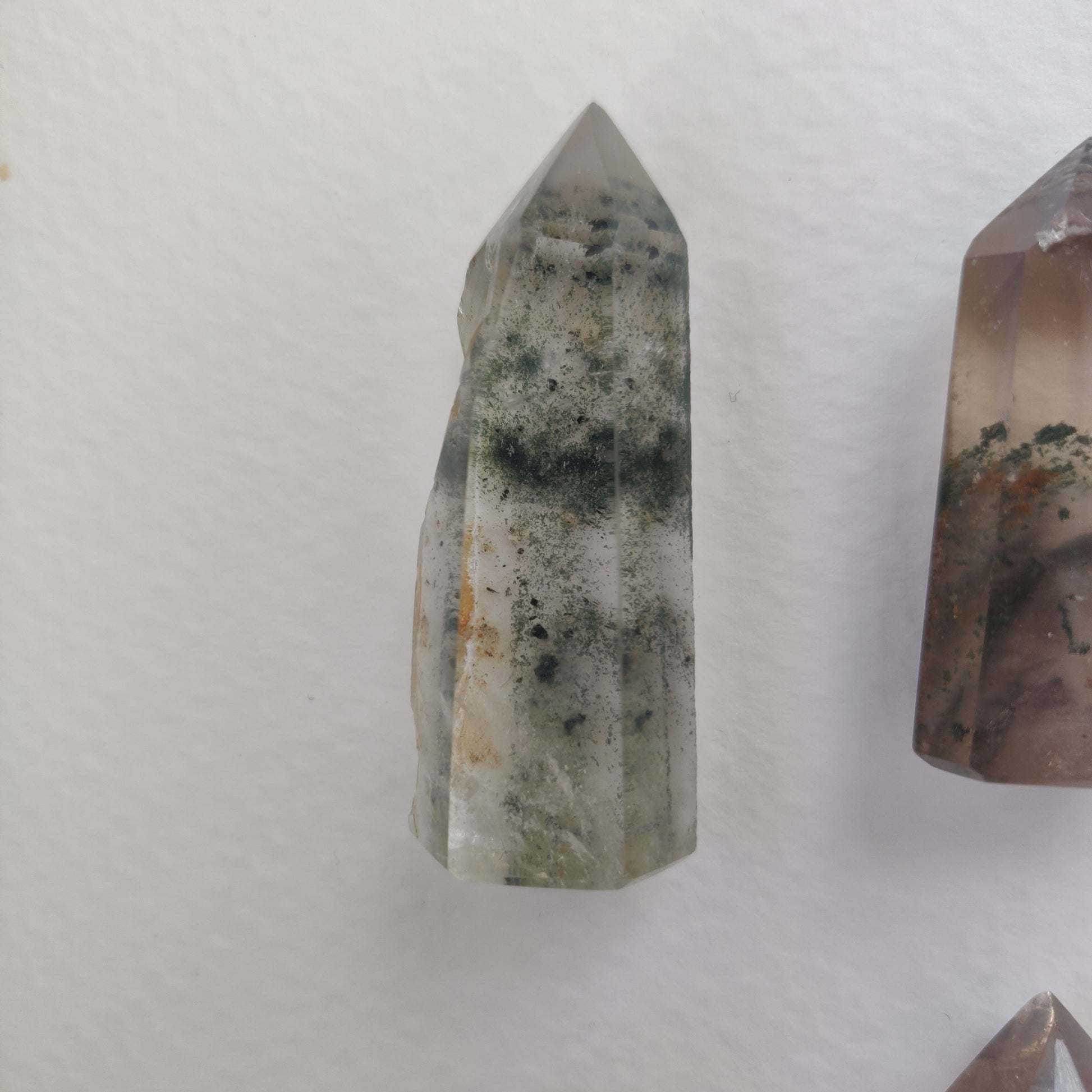 Garden Quartz Point, Lodolite Point (#1G) - Simply Affinity