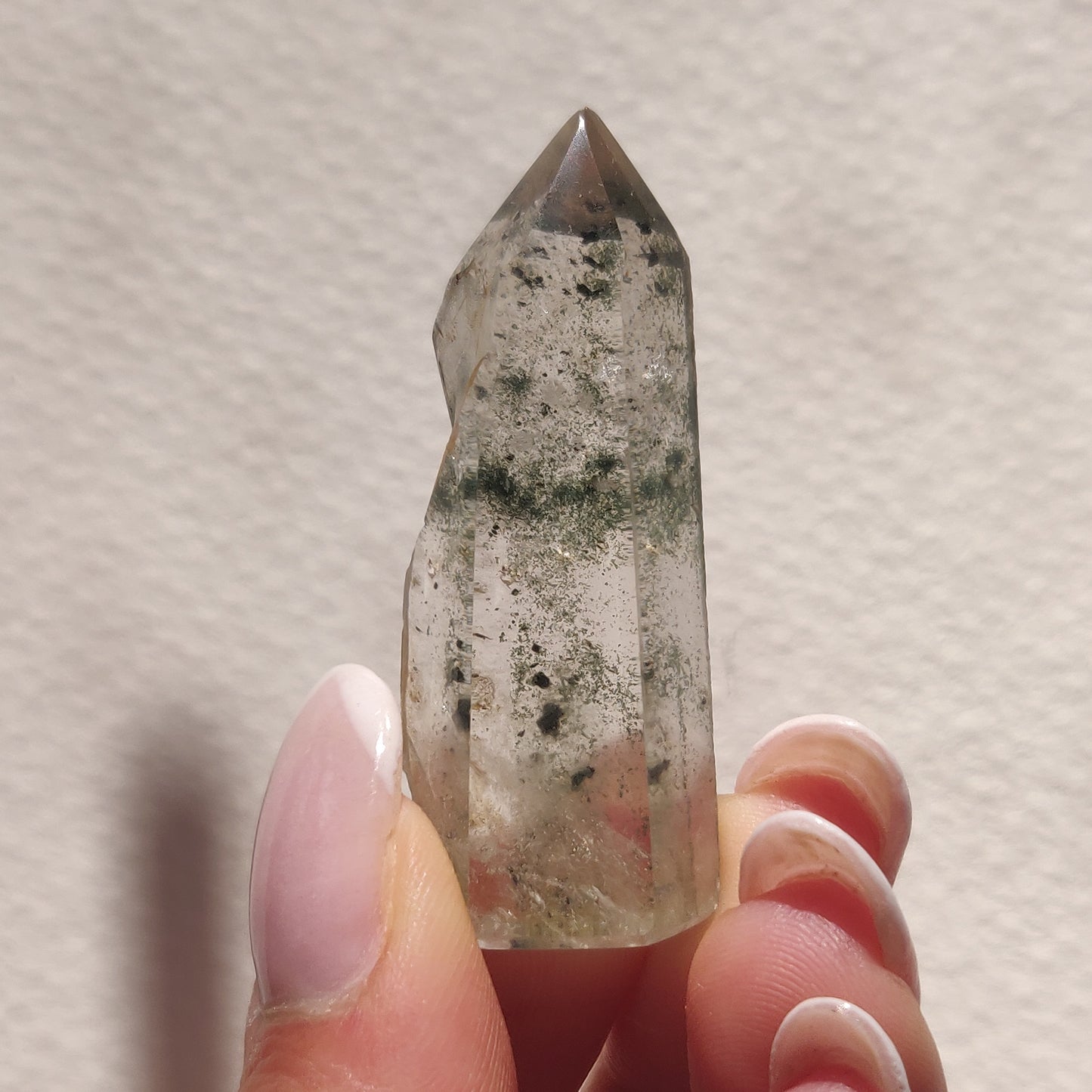 Garden Quartz Point, Lodolite Point (#1G) - Simply Affinity