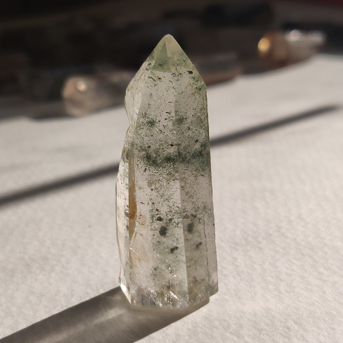 Garden Quartz Point, Lodolite Point (#1G) - Simply Affinity