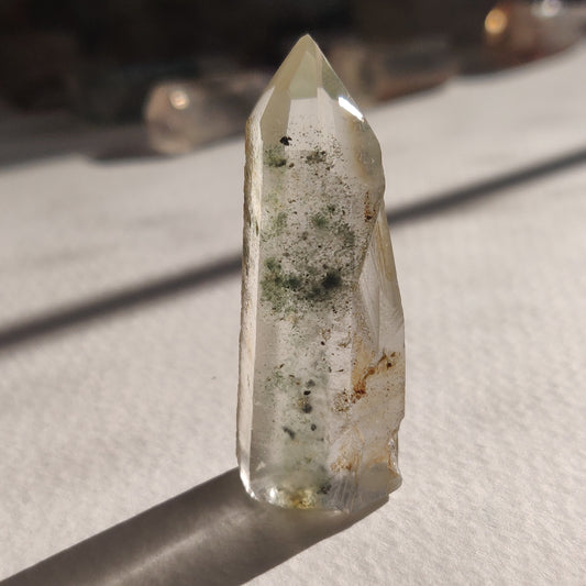 Garden Quartz Point, Lodolite Point (#1G) - Simply Affinity