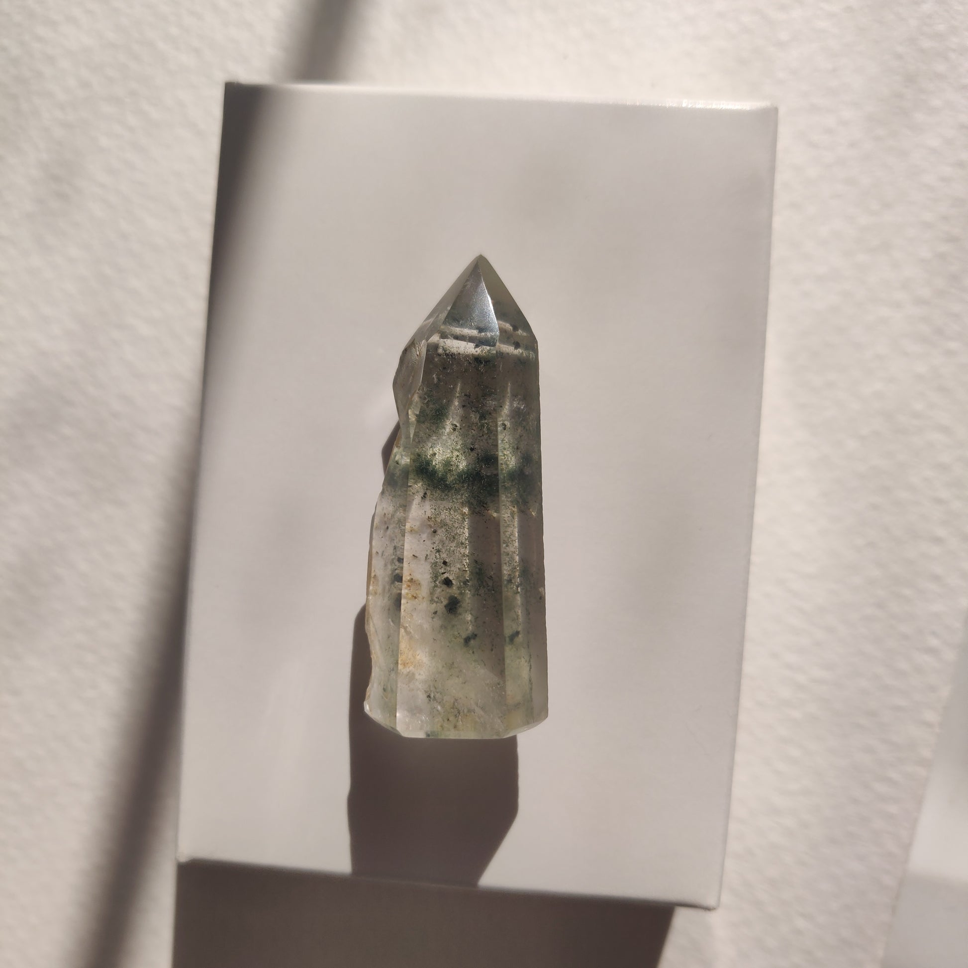 Garden Quartz Point, Lodolite Point (#1G) - Simply Affinity