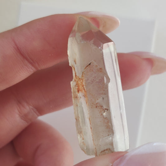 Garden Quartz Point, Lodolite Point (#4G) - Simply Affinity