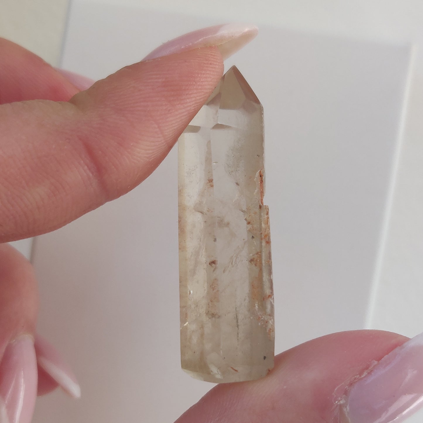 Garden Quartz Point, Lodolite Point (#4G) - Simply Affinity