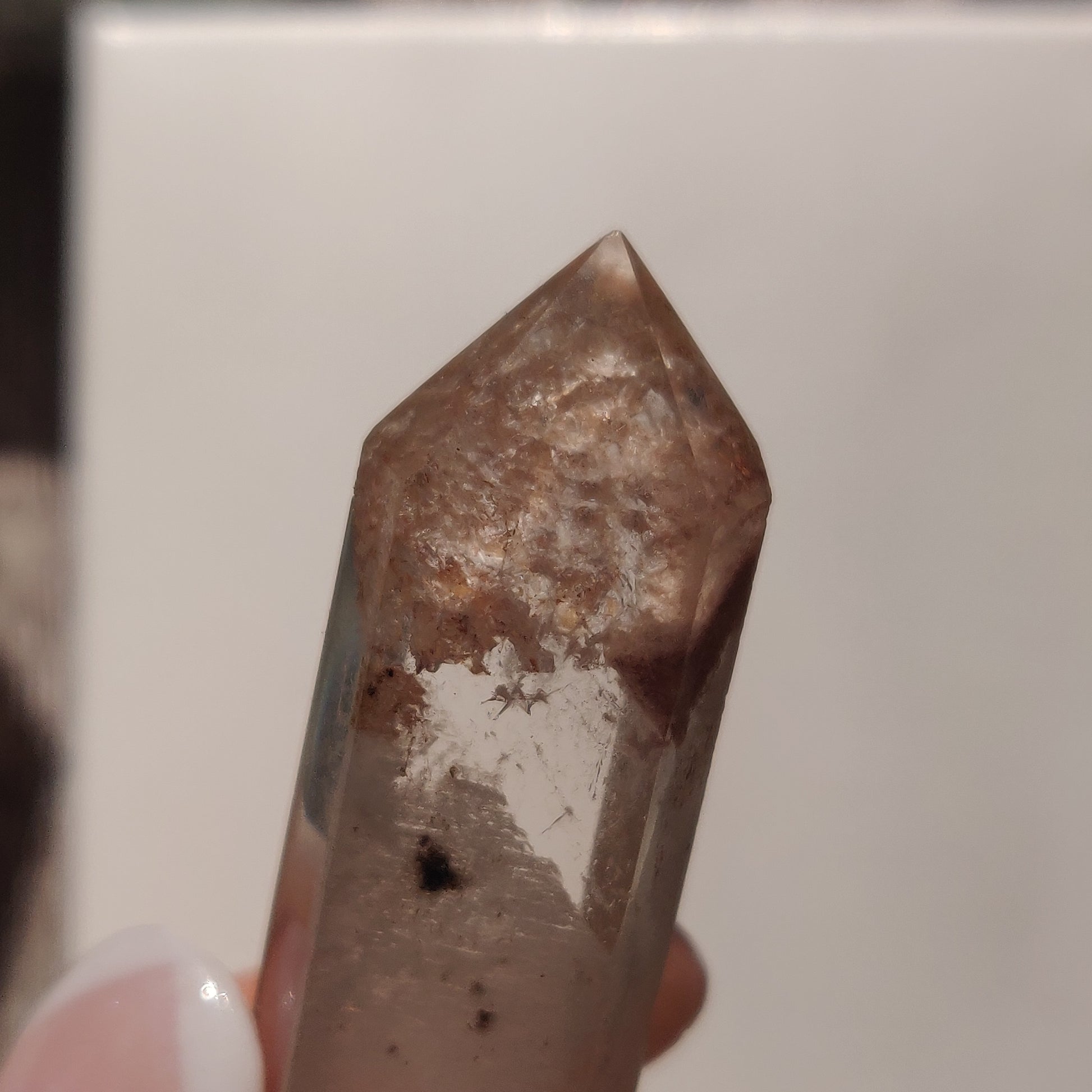 Garden Quartz Point, Lodolite Point (#8G) - Simply Affinity