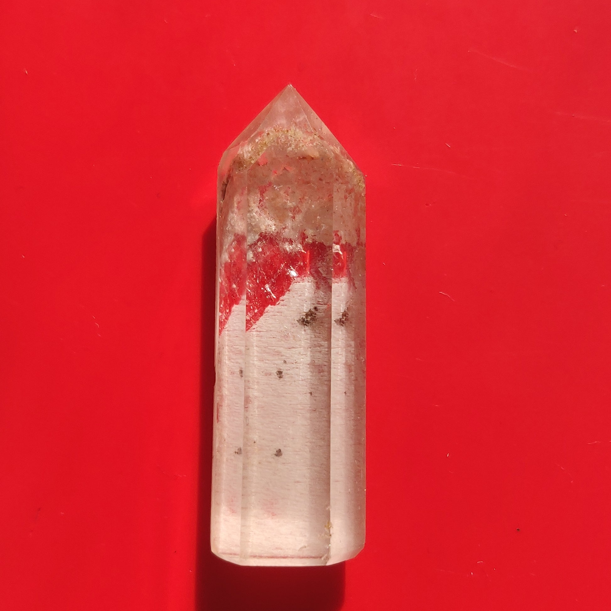 Garden Quartz Point, Lodolite Point (#8G) - Simply Affinity