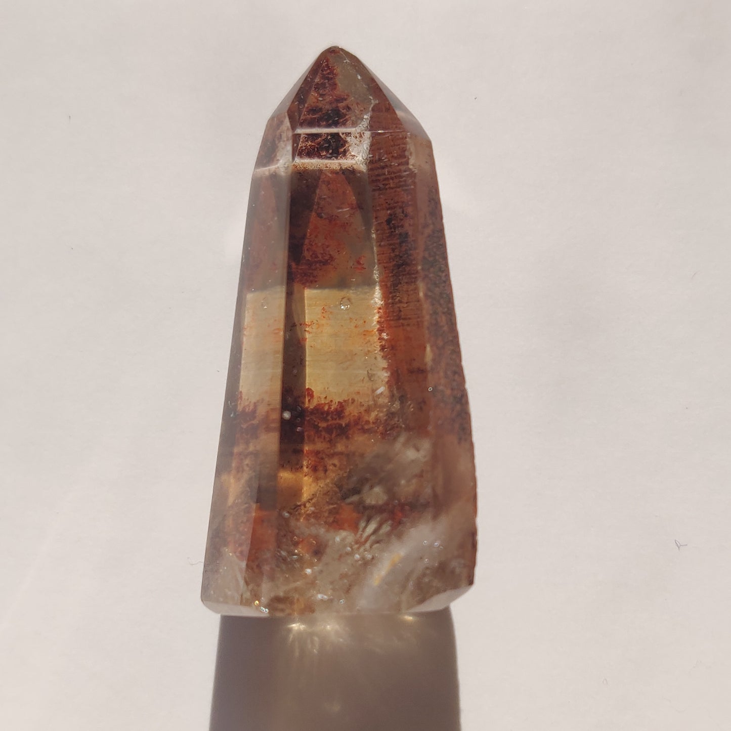 Smoky Garden Quartz Point, Lodolite Point (#10G) - Simply Affinity