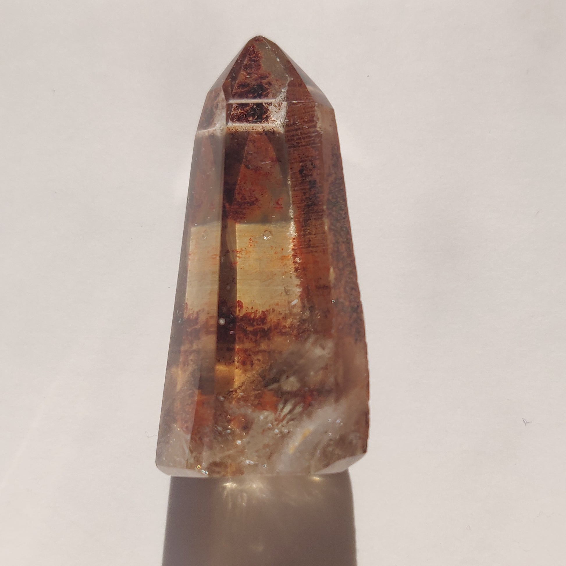 Smoky Garden Quartz Point, Lodolite Point (#10G) - Simply Affinity