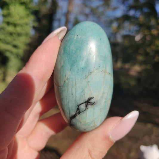 Amazonite Palm Stone (#14) - Simply Affinity