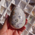 Purple Dendritic Opal Egg (#1) - Simply Affinity