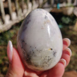 Purple Dendritic Opal Egg (#1) - Simply Affinity