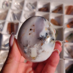 Purple Dendritic Opal Palm Stone (#15) - Simply Affinity