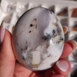 Purple Dendritic Opal Palm Stone (#15) - Simply Affinity