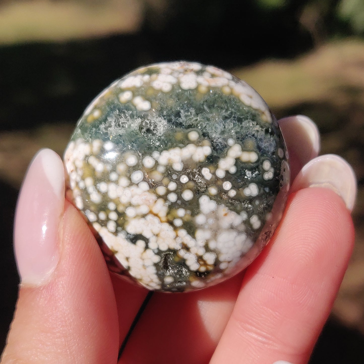Ocean Jasper Pocket Stone (#57) - Simply Affinity
