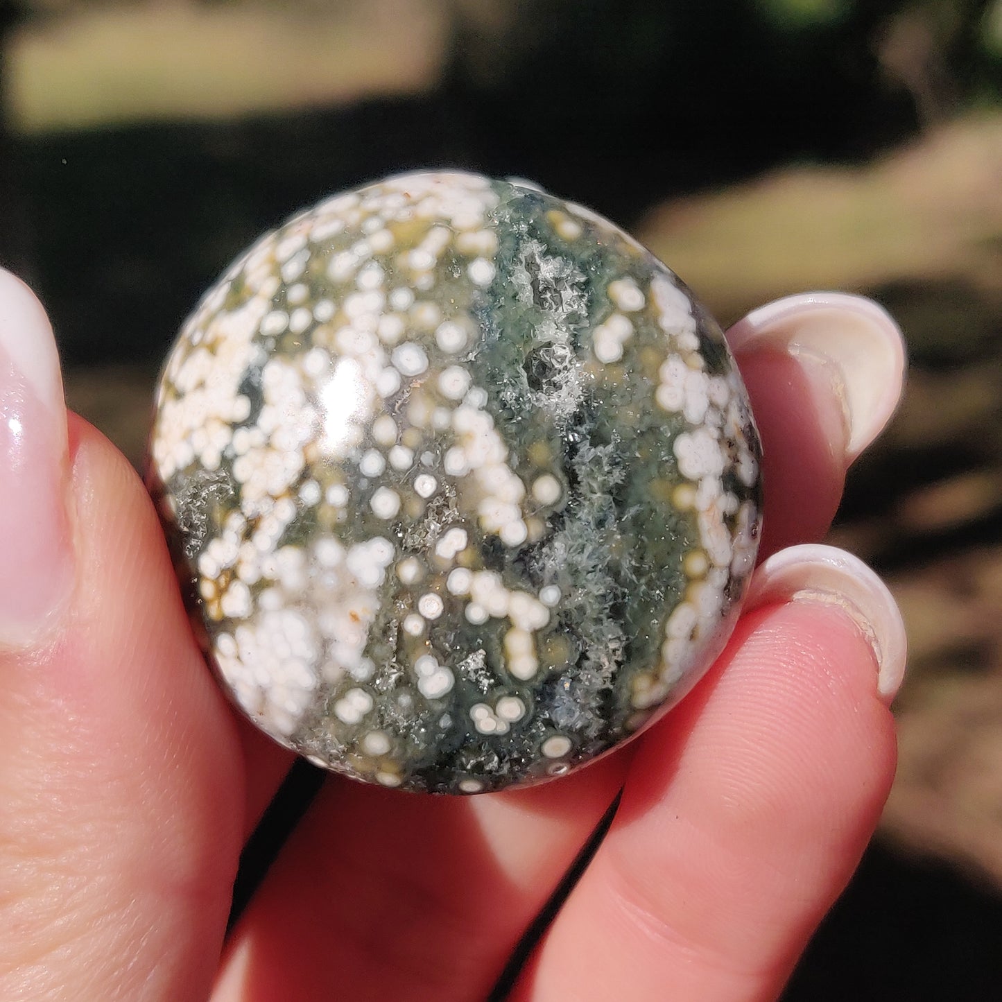 Ocean Jasper Pocket Stone (#57) - Simply Affinity