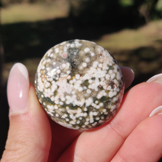 Ocean Jasper Pocket Stone (#57) - Simply Affinity