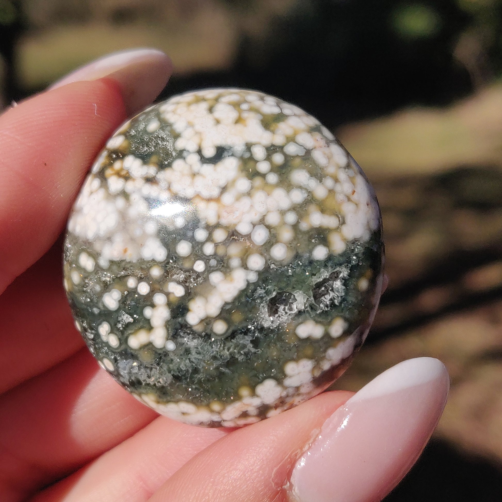 Ocean Jasper Pocket Stone (#57) - Simply Affinity