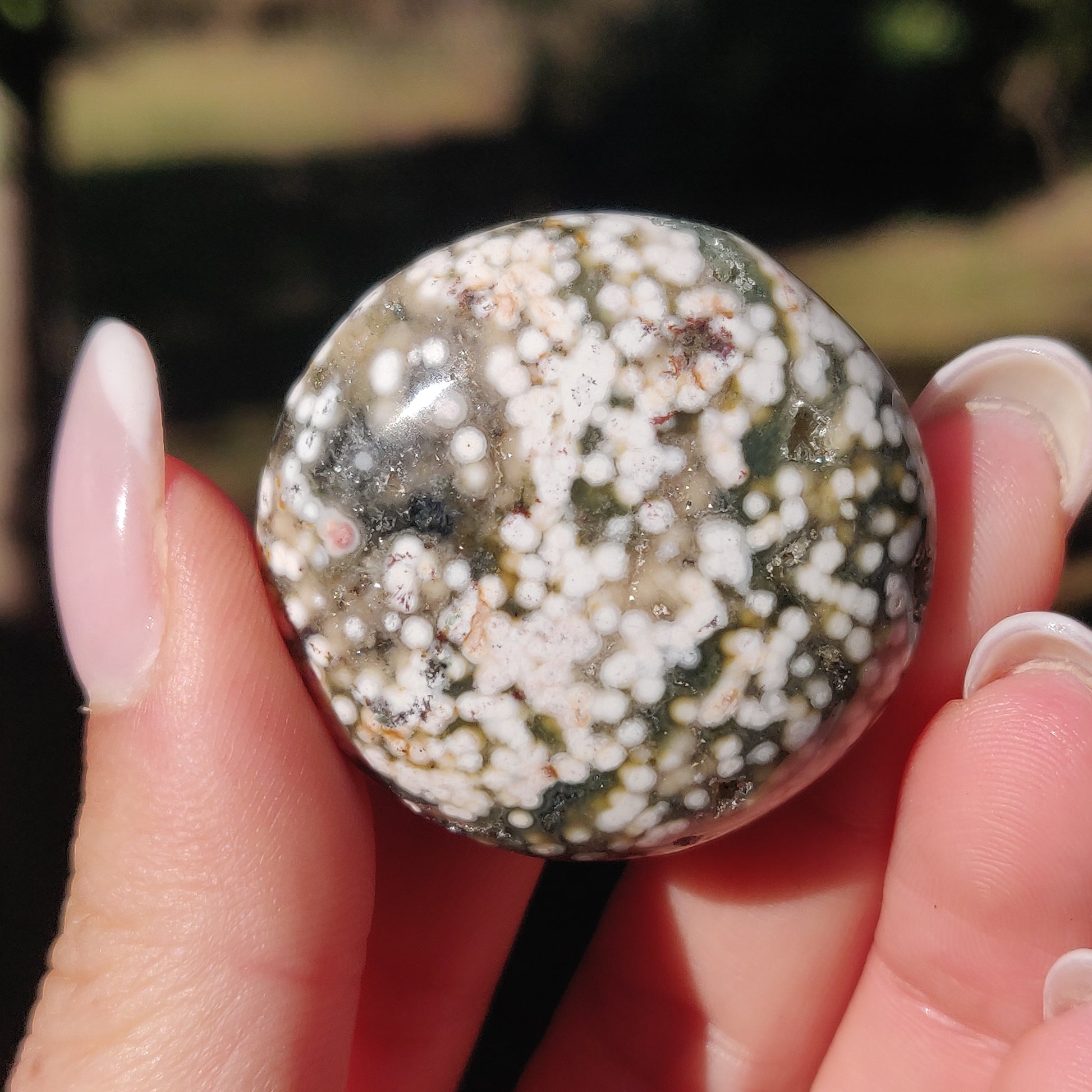 Ocean Jasper Pocket Stone (#57) - Simply Affinity