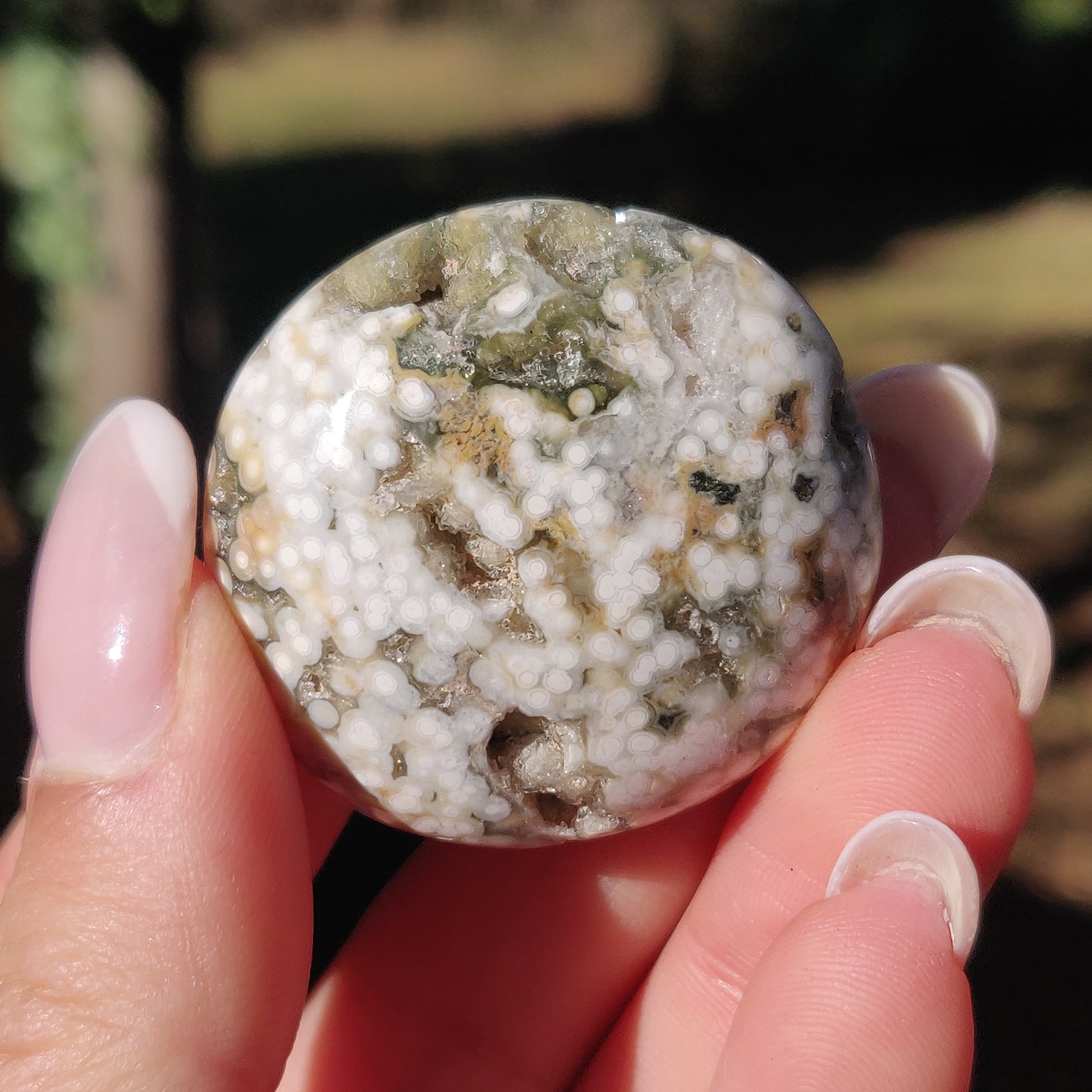 Ocean Jasper Pocket Stone (#58) - Simply Affinity