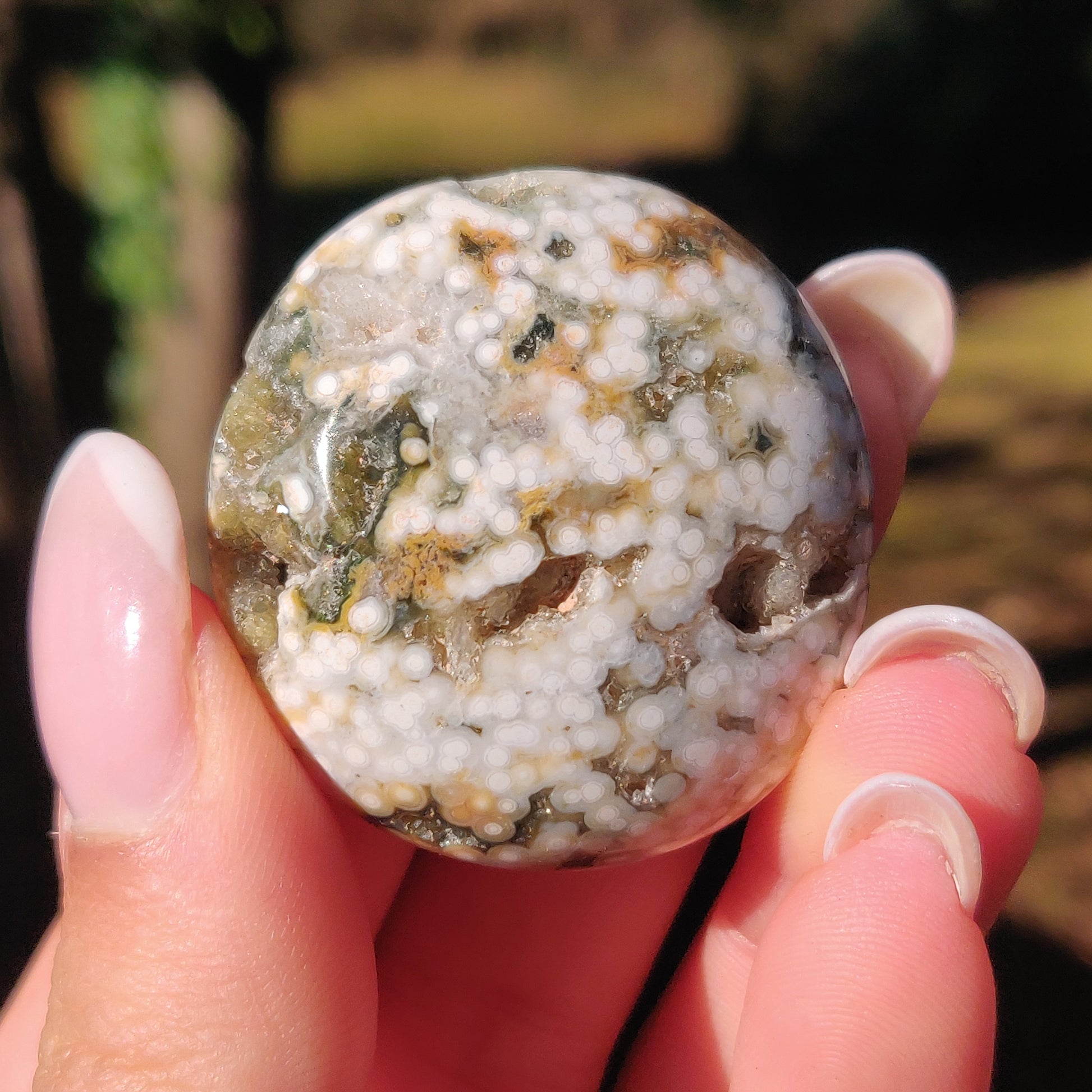 Ocean Jasper Pocket Stone (#58) - Simply Affinity